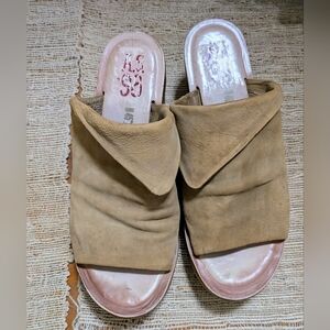 AS98 Niels Wedge Slide Sandal Size 39